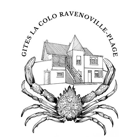 Les Gites De La Colo Ravenoville Bagian luar foto